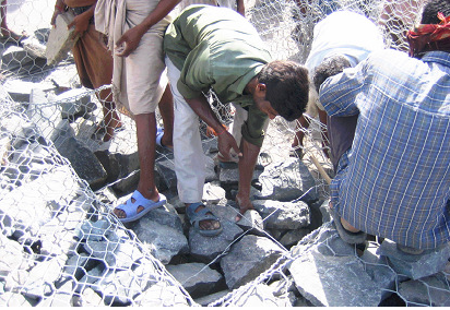 BANK PROTECTION WORK ON NEERU RIVER