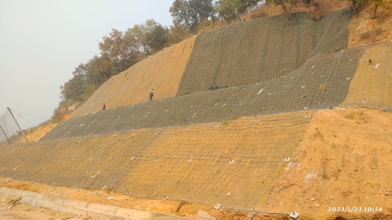 SLOPE PROTECTION MEASURES FOR EAST CENTRAL RAILWAYS 