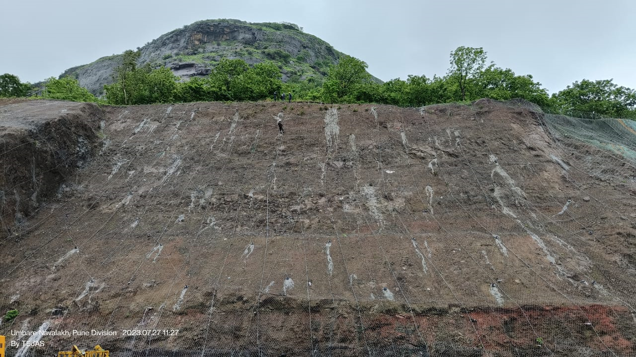 Rockfall Mitigation at Talegaon, Maharashtra