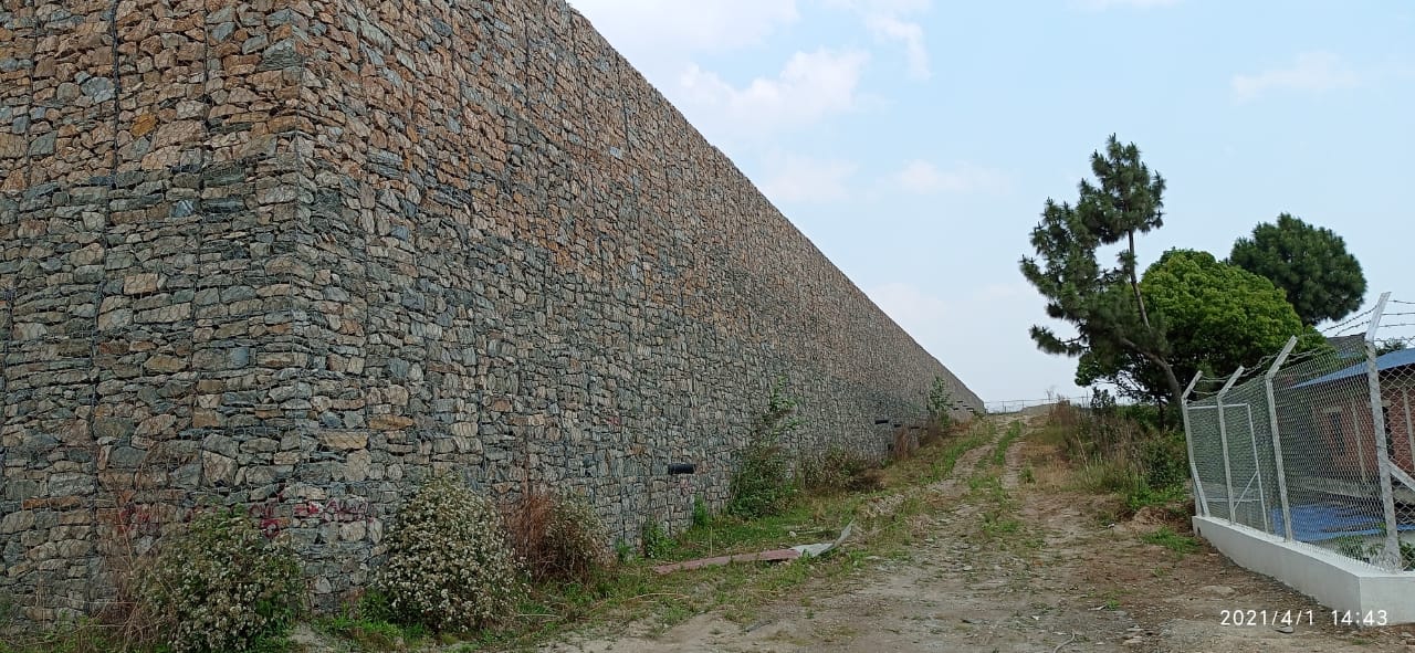 Reinforced Soil Structure at Tribhuwan International Airport, Nepal