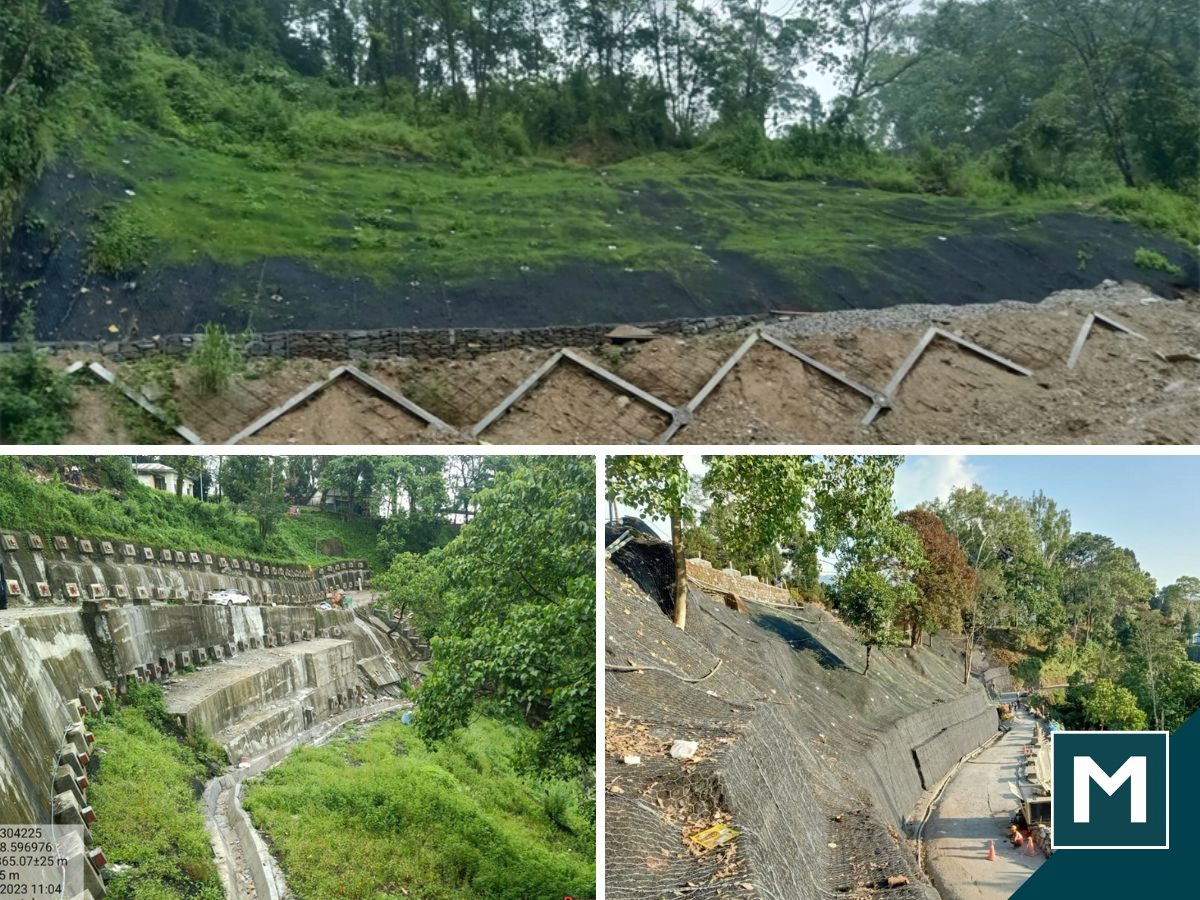 Sinking Zone Mitigation at Gangtok, Sikkim, India