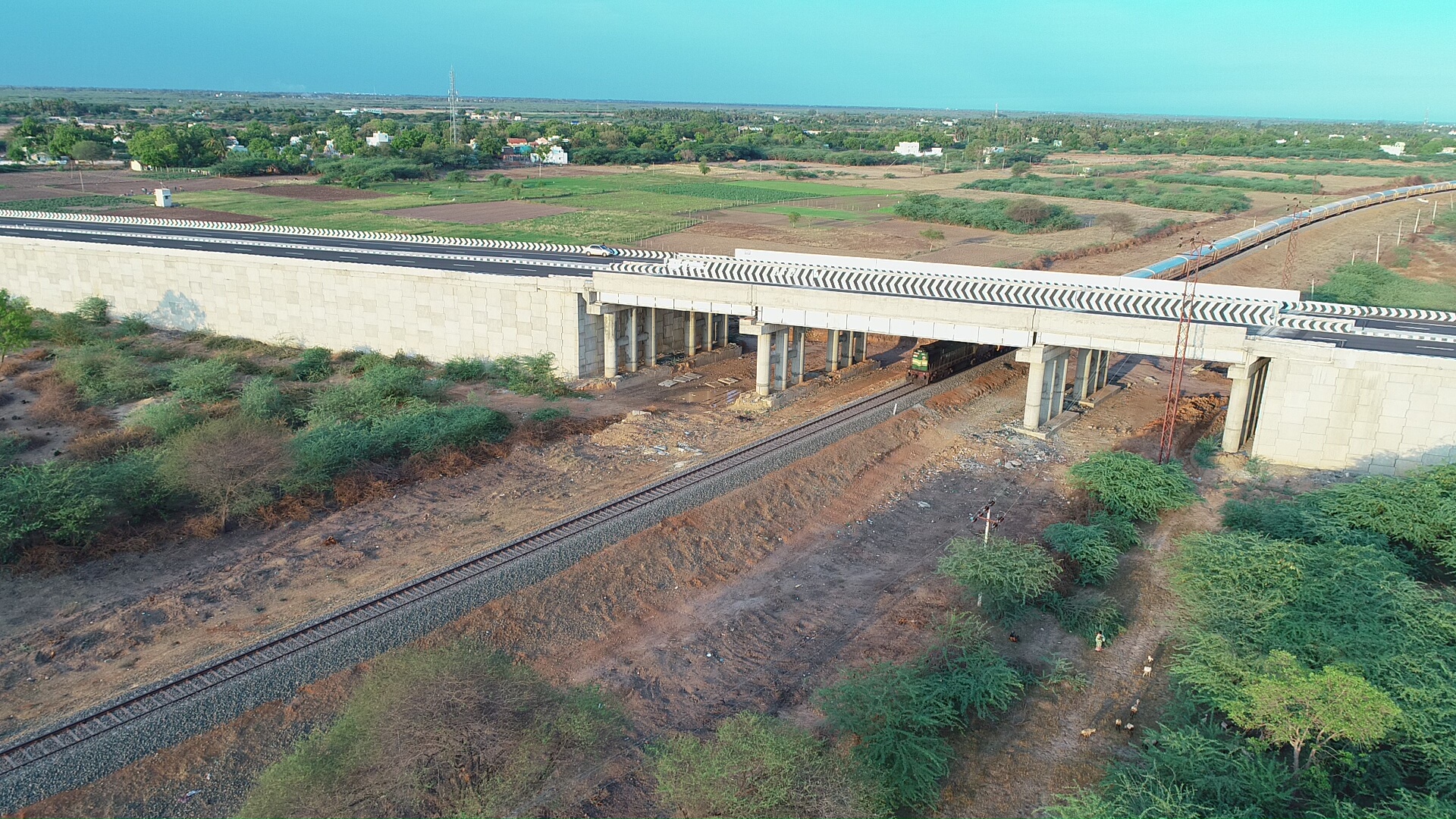 Reinforced Soil Wall at Madurai, Tamil Nadu Reinforced Soil Wall at Madurai, Tamil Nadu
