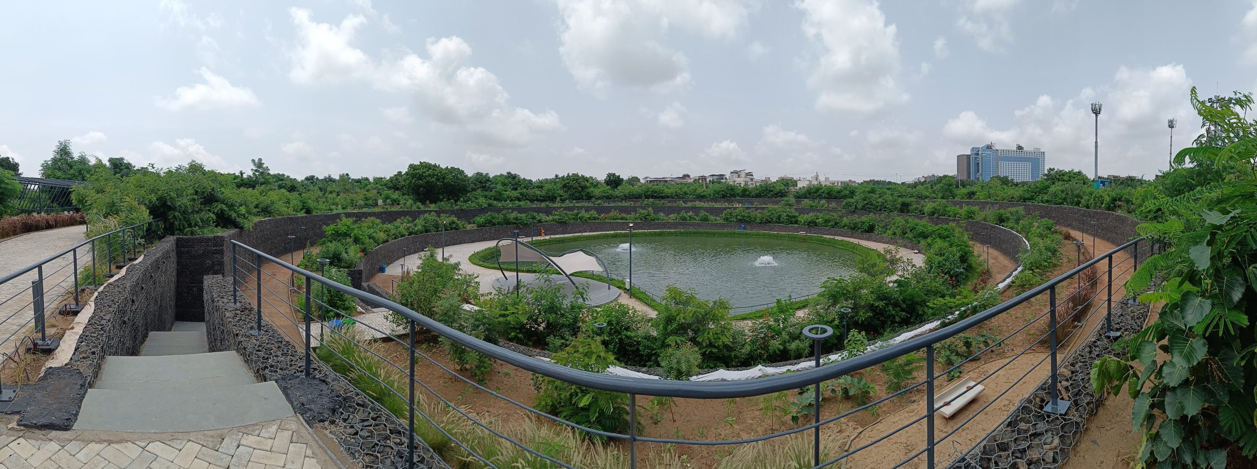 Sustainable Landscape Solutions at Oxygen Park, Ahmedabad Sustainable Landscape Solutions at Oxygen Park, Ahmedabad