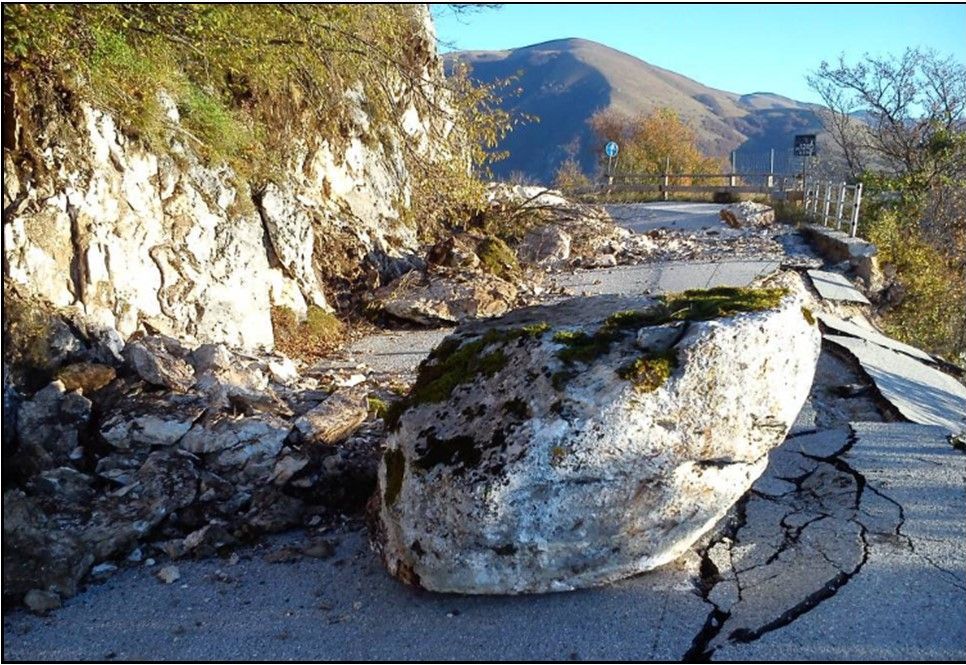 PROTEZIONE CADUTA MASSI – S.P. 477 DI CASTELLUCCIO DI NORCIA (PG)