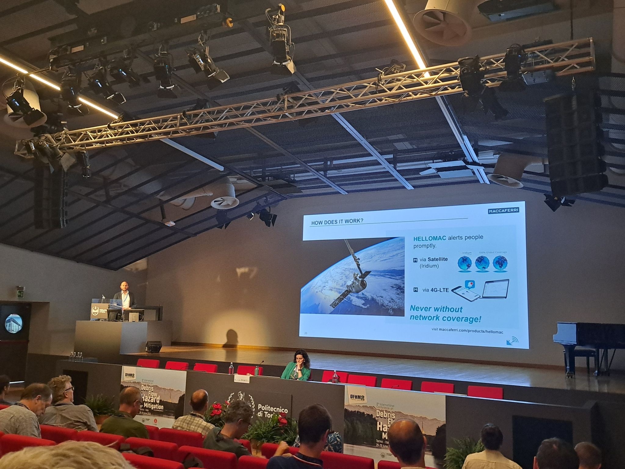 Maccaferri ha partecipato all’ottava edizione dell’International Conference on Debris-Flow Hazard Mitigation a Torino Maccaferri ha partecipato all’ottava edizione dell’International Conference on Debris-Flow Hazard Mitigation a Torino