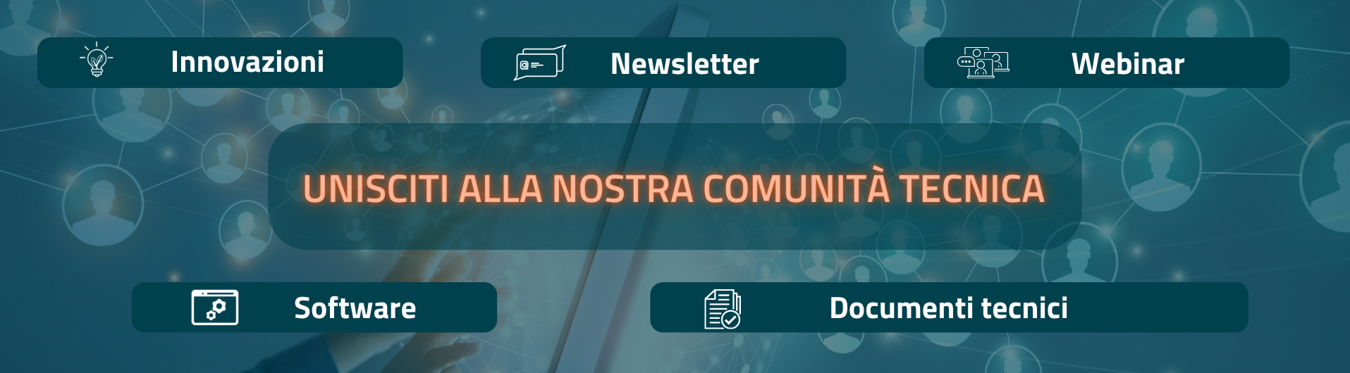 Unisciti alla nostra comunità tecnica!