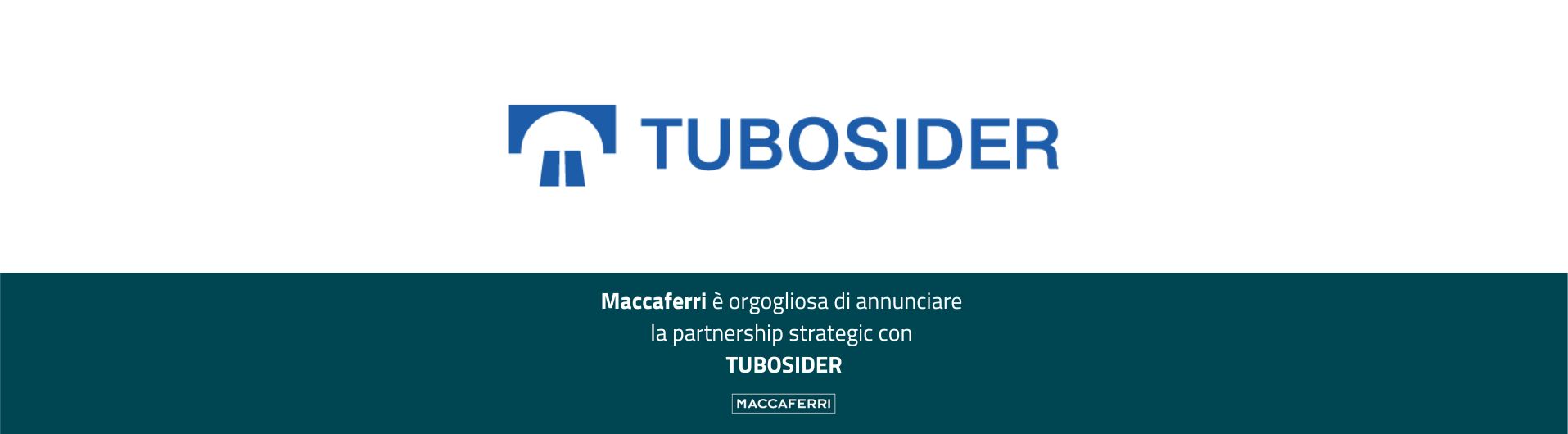 Officine Maccaferri sigla una partnership strategica con Tubosider per il mercato estero