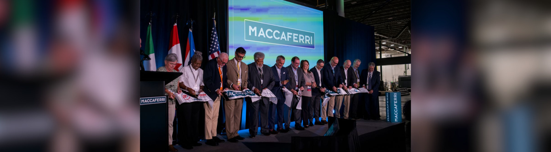 Officine Maccaferri inaugura il nuovo stabilimento produttivo nordamericano in South Carolina Officine Maccaferri inaugura il nuovo stabilimento produttivo nordamericano in South Carolina