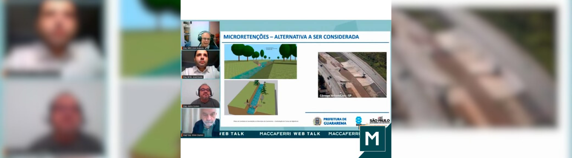 Maccaferri Web Talk presenta los desafíos actuales del macrodrenaje