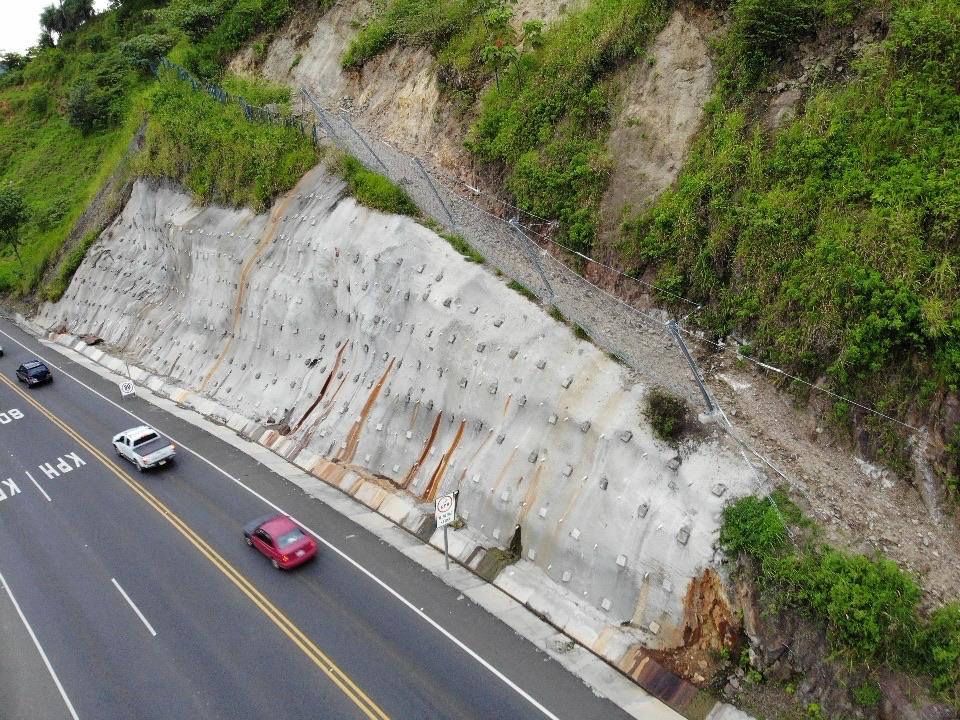 Barreras dinámicas para el control de caídos en Costa Rica