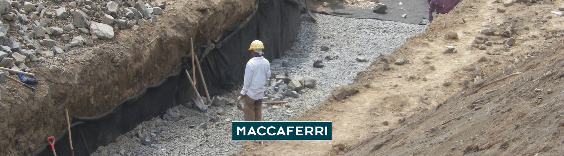 ¿Qué es un dren francés? Así se diseñó con gaviones y geotextiles para una inmobiliaria 