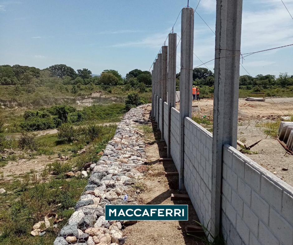 Gaviones para obra hidráulica en Honduras