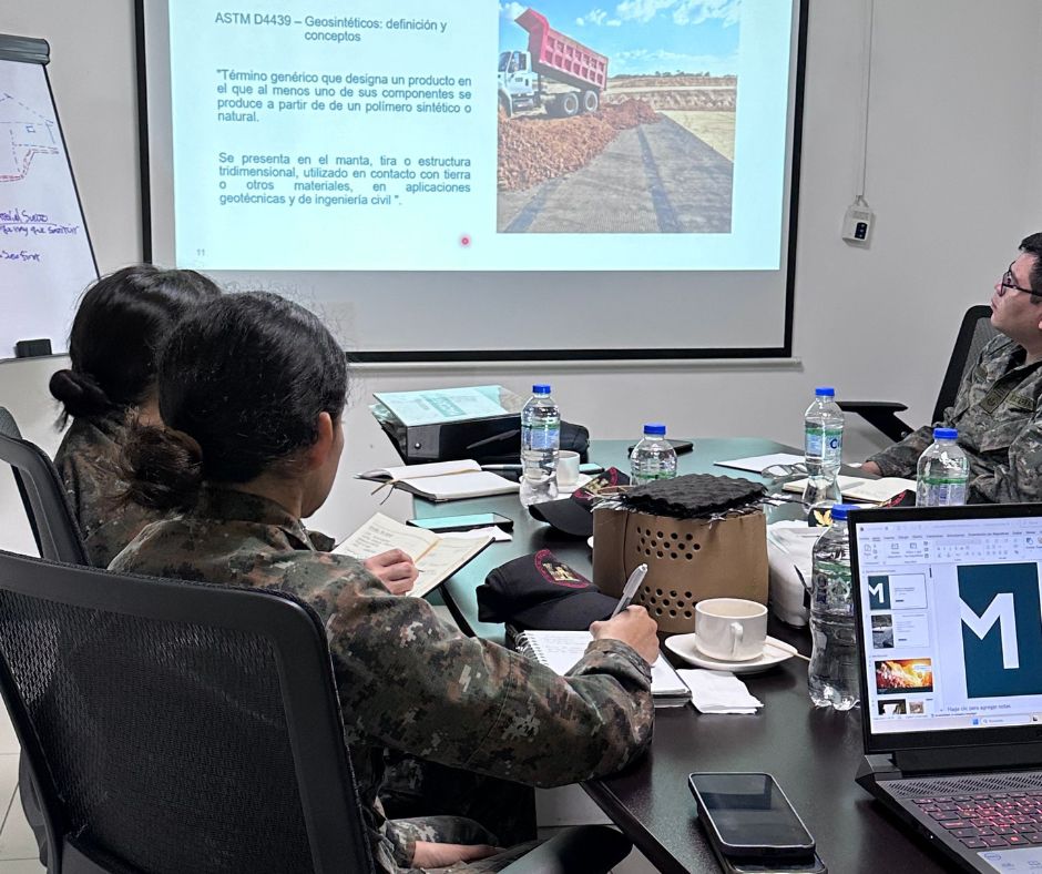 Capacitación sobre soluciones de ingeniería civil al cuerpo de ingenieros del ejército de Guatemala_6