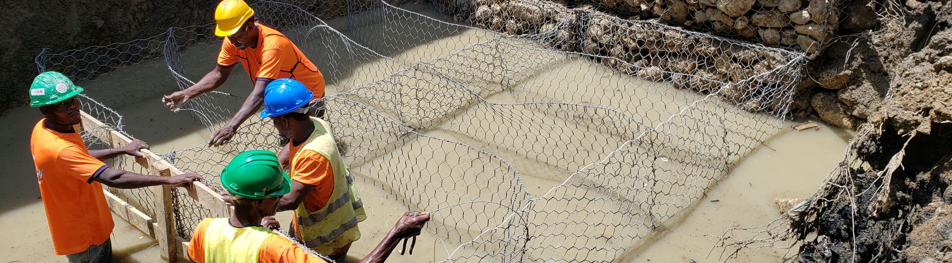 El revestimiento para malla de acero que soporta las intensas lluvias: caso de éxito en la Cañada El Embrujo, República Dominicana 