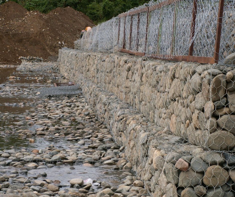 Estructuras de contención gaviones