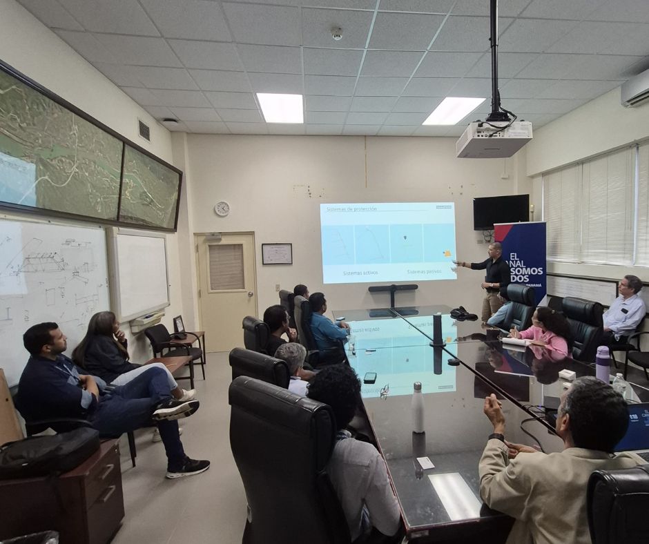 Maccaferri lidera capacitación técnica en la Autoridad del Canal de Panamá