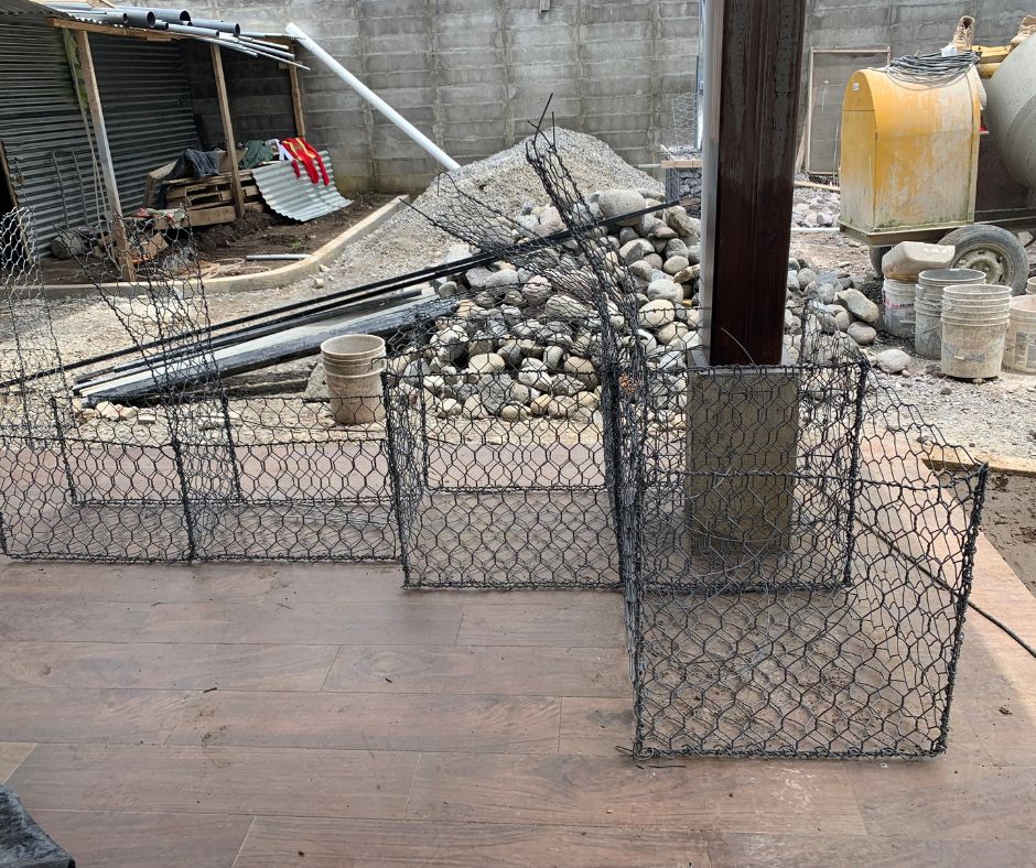 Cómo instalar gaviones