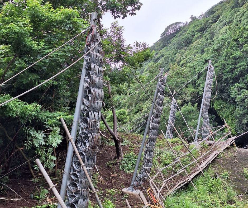 Barreras dinámicas de Maccaferri en Costa Rica