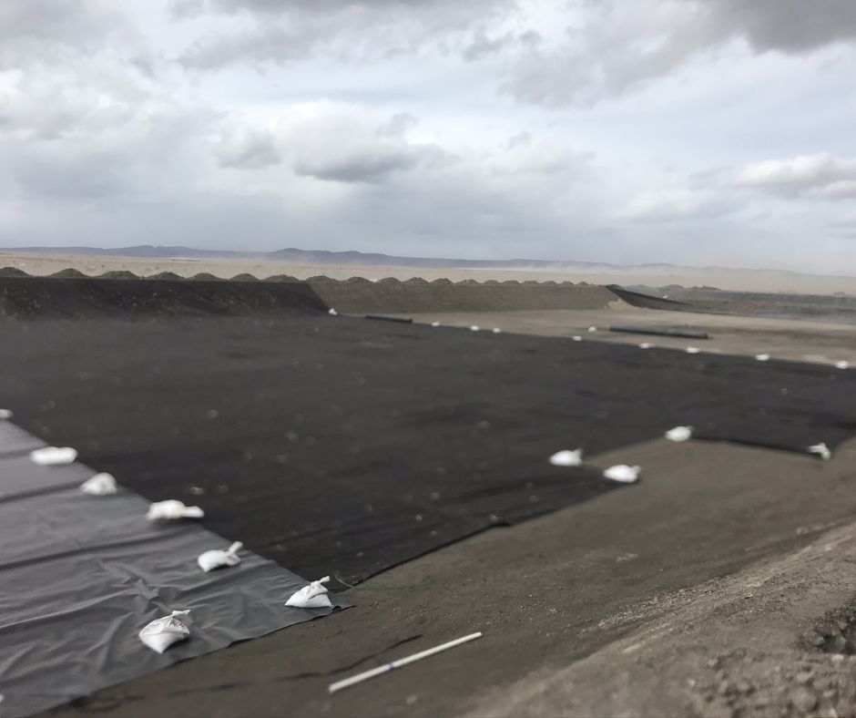 Geomembranas para impermeabilización en planta de tratamiento