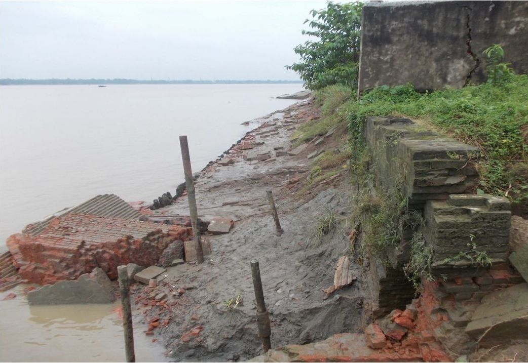 BANK PROTECTION WORKS IN RIVER GANGA AT BUDGE BUDGE