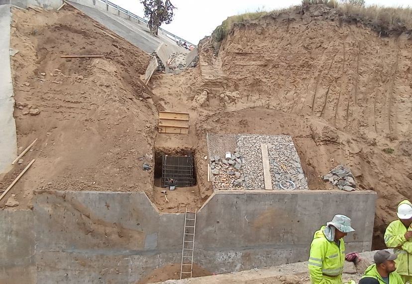 ESTABILIZACION DE TALUDES PARA PUENTE COLMENAS