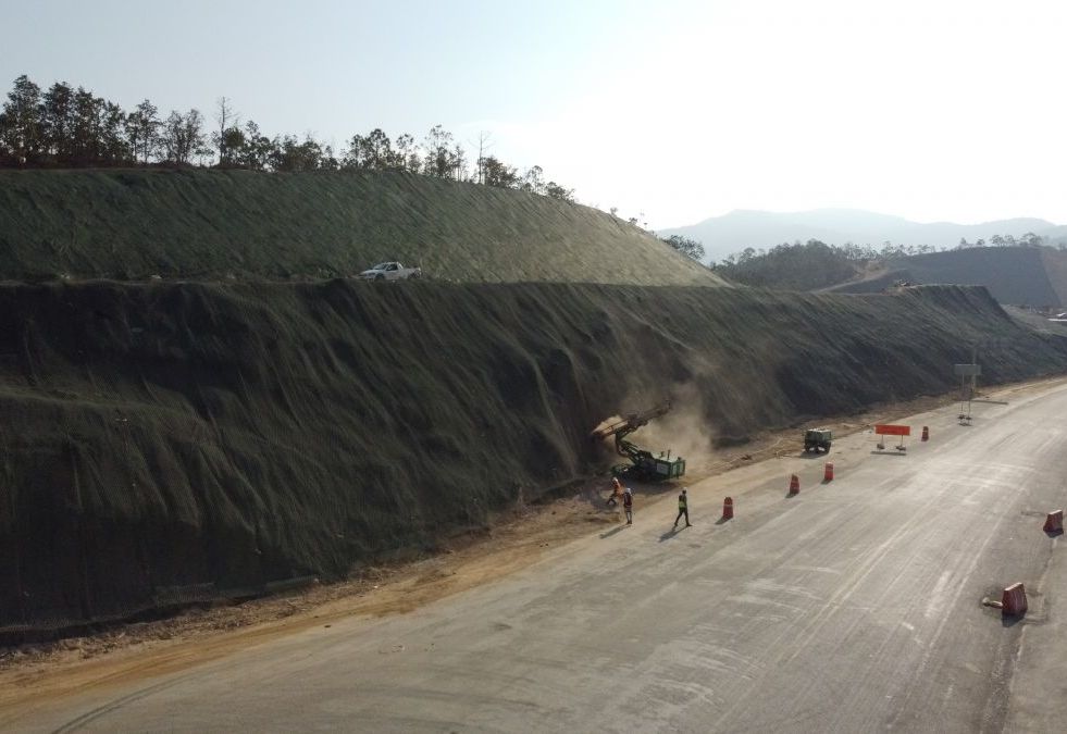 ESTABILIZAÇÃO DE TALUDES MITLA-TEHUANTEPEC