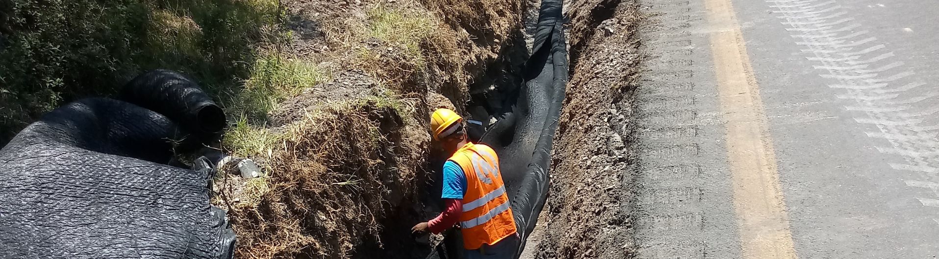 Geosintéticos para sistemas de drenaje en carreteras
