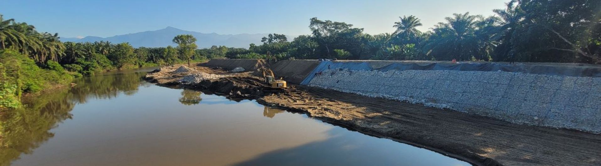 Gaviones para preservar cuerpos de agua