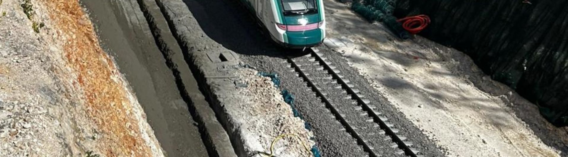 Geosintéticos para mejorar vías de tren