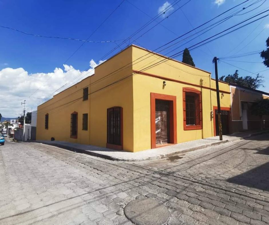Casas restauradas con geomallas