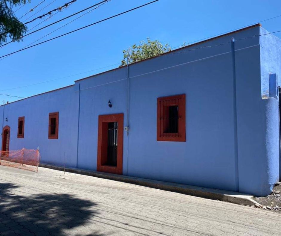 Resultado de aplicar geomallas en muros de casas