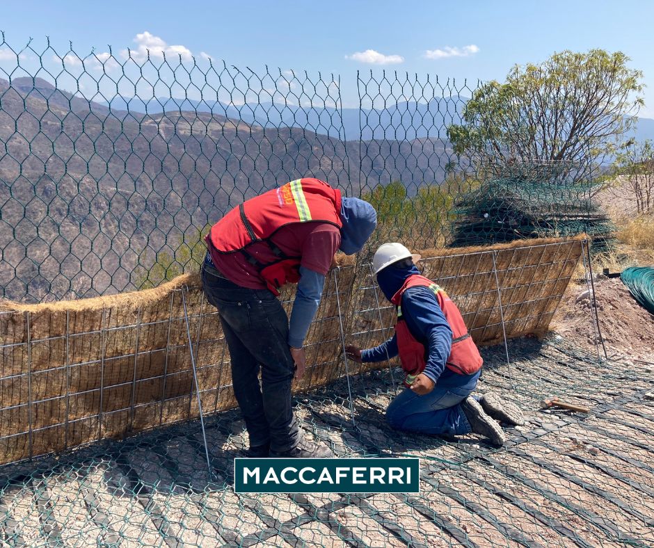 Instalación del sistema TerraMesh Verde