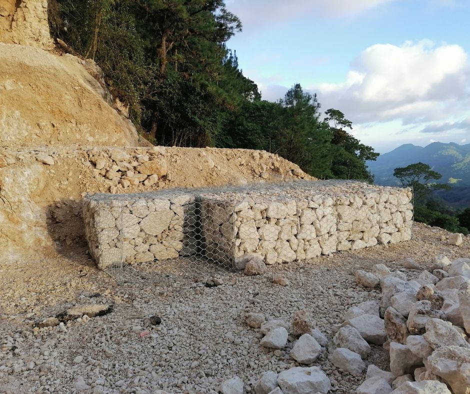 Gaviones para estructuras de contención