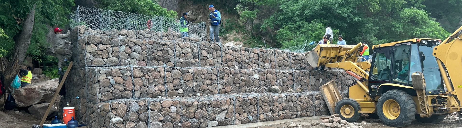 Cómo construir muros de contención sin cimentación profunda