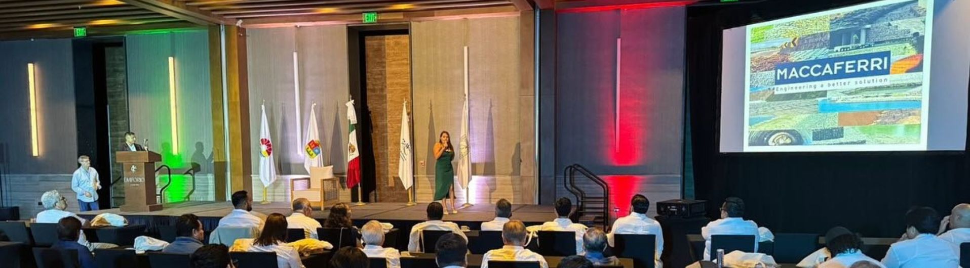 Maccaferri suma soluciones sustentables a la construcción en México durante la Reunión Nacional de Ingeniería Civil en Cancún Maccaferri suma soluciones sustentables a la construcción en México durante la Reunión Nacional de Ingeniería Civil en Cancún