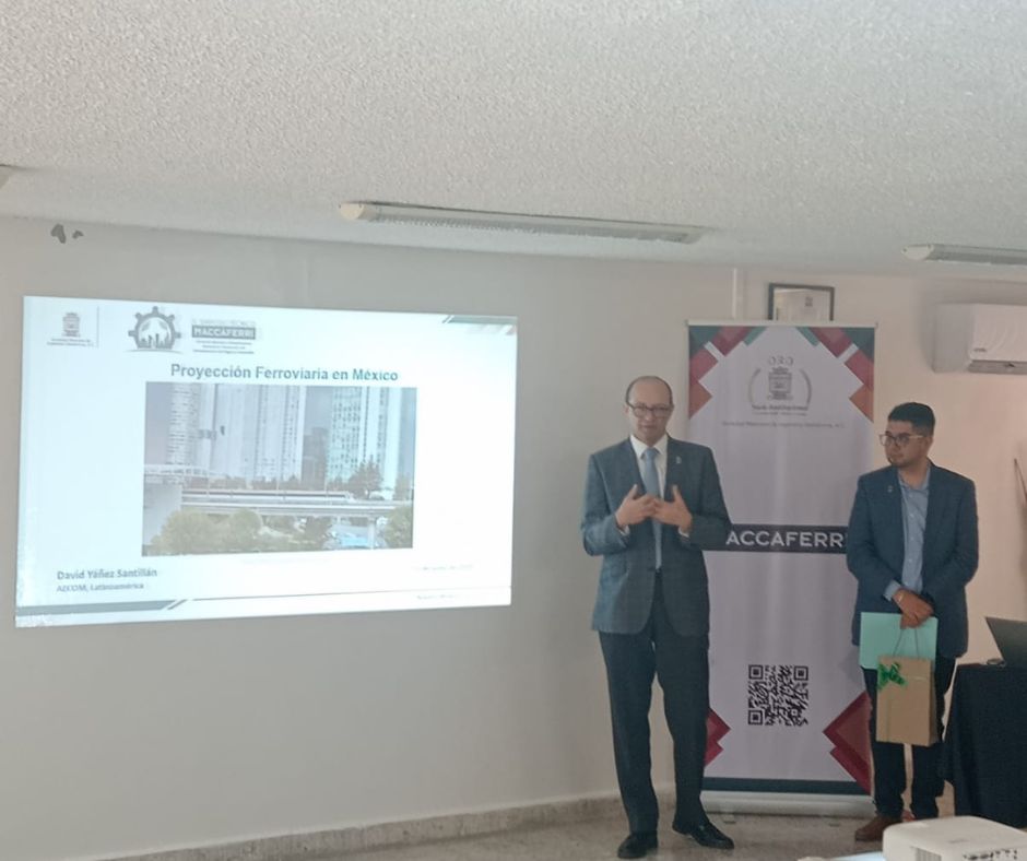 Proyección de la construcción de vías férreas en México