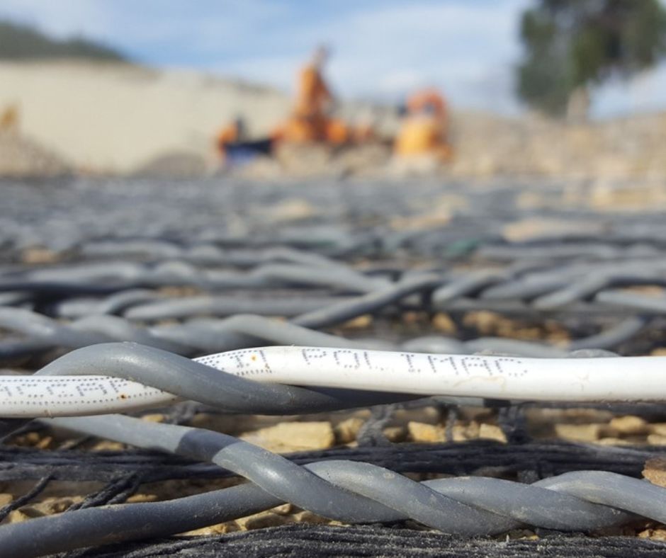 Recubrimiento para malla de acero PoliMac