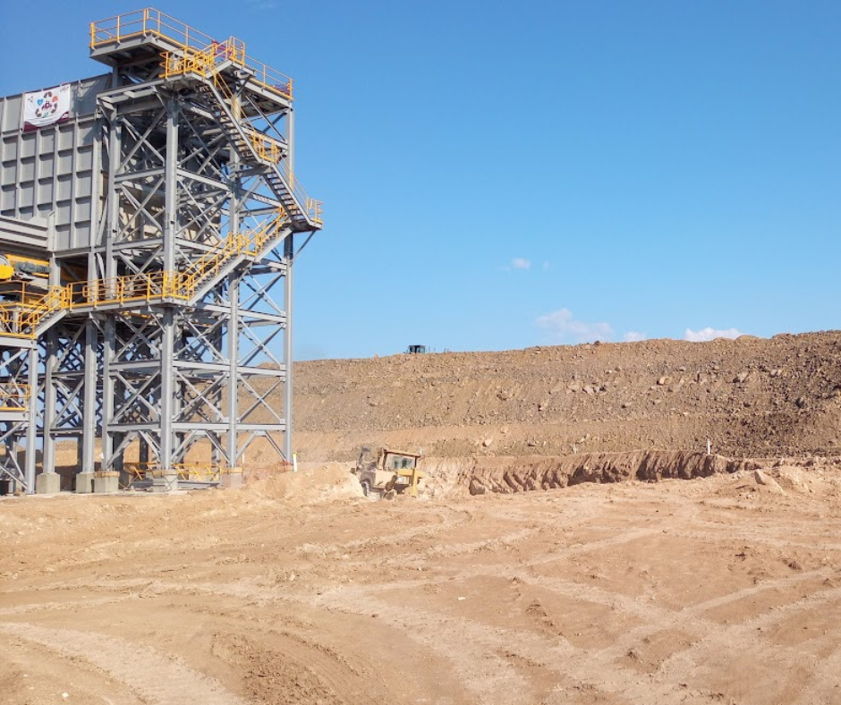 TerraMesh para muro en minería