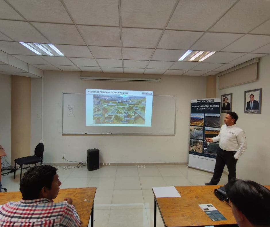 Aplicación de las soluciones de Maccaferri para ingeniería civil