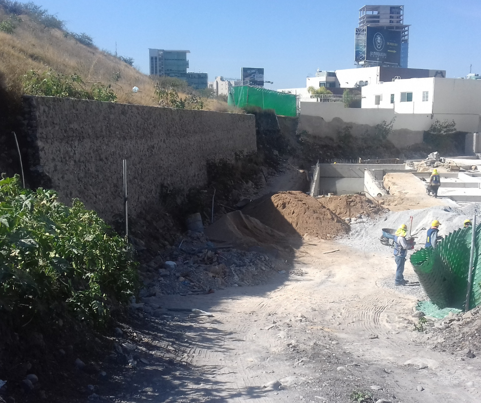 Uso de gaviones en lugar de soluciones con concreto