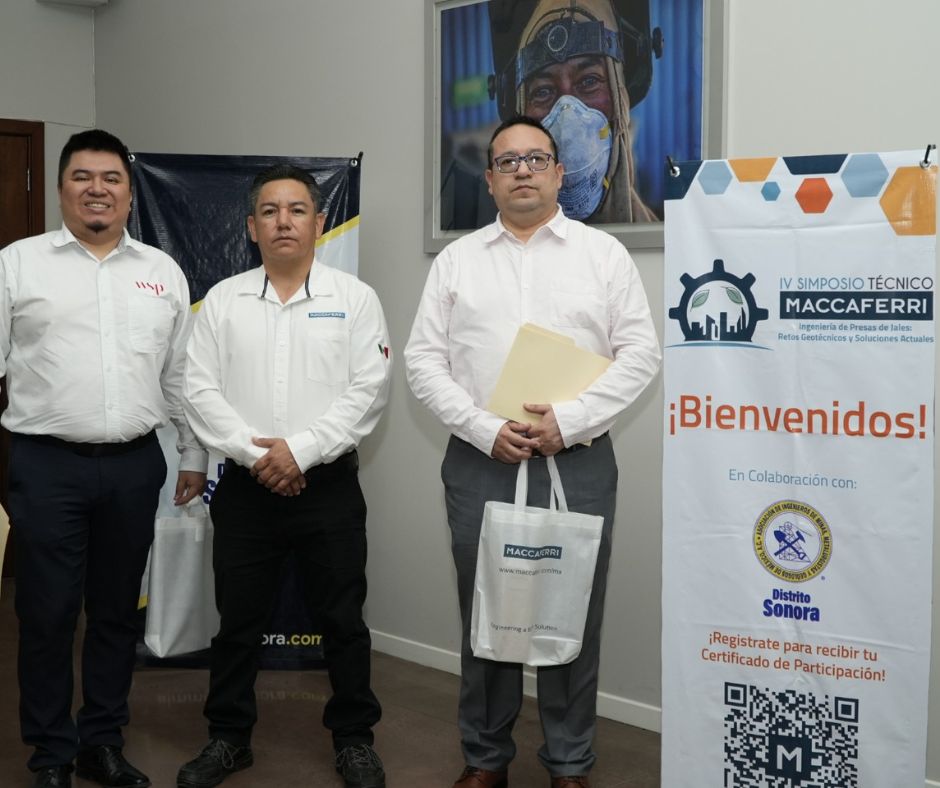Simposio Técnico retos geotécnicos y soluciones para presas de jales_Sonora 2025
