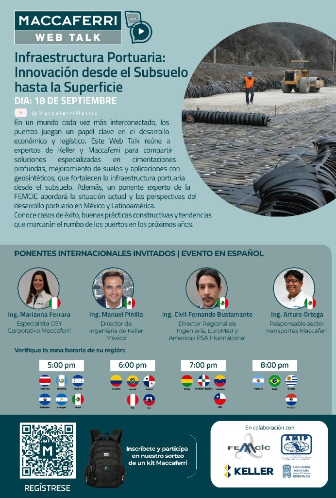 Webtalk sobre infraestructura porturaria 2025