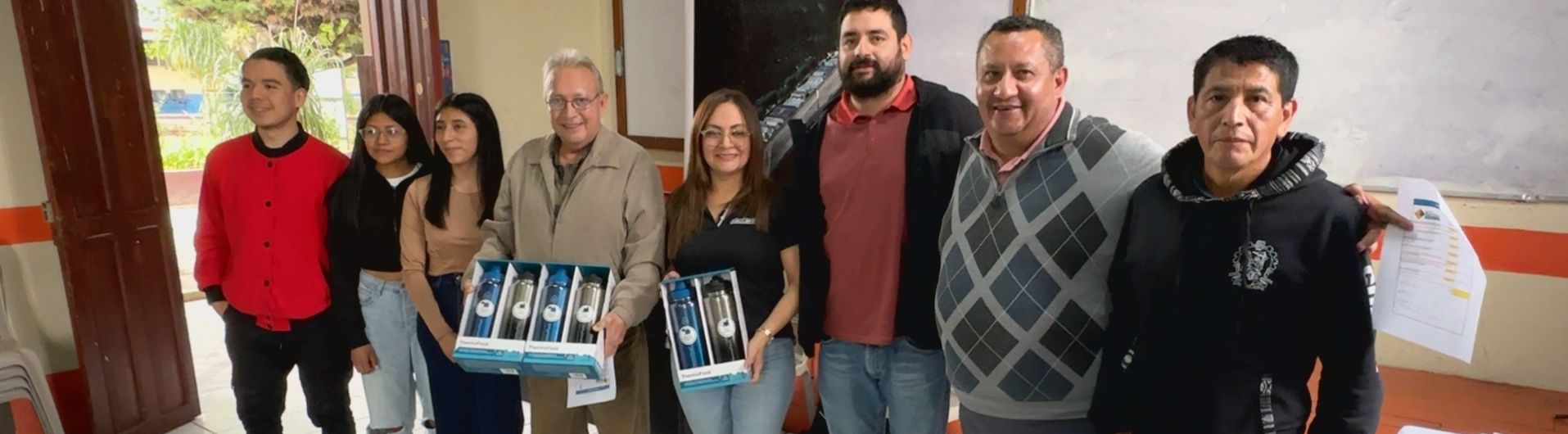 Barreras contra caídas de rocas: estudiantes de ingeniería construyeron propuestas a escala 