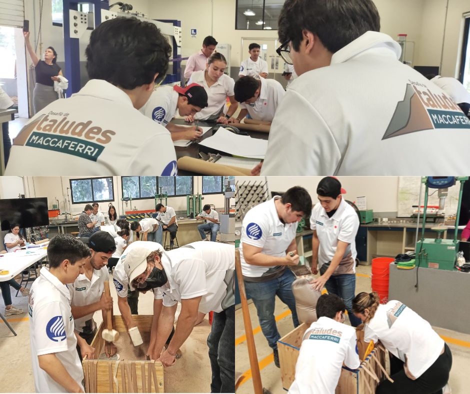 Estudiantes de ingeniería civil y geología en desafío de MME_5
