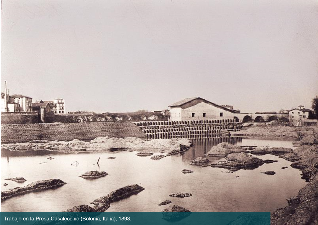 Origen del gavión_Río Reno_Italia_Maccaferri De México