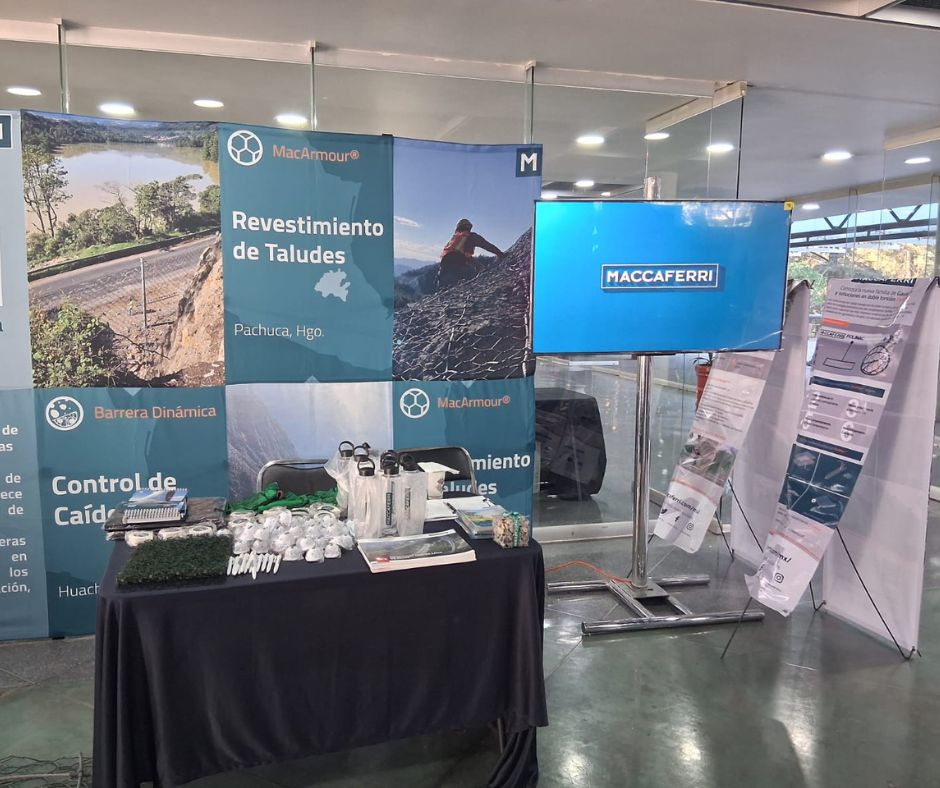 Mccaferri en la Conferencia Internacional sobre Ingeniería y Mecánica de Rocas