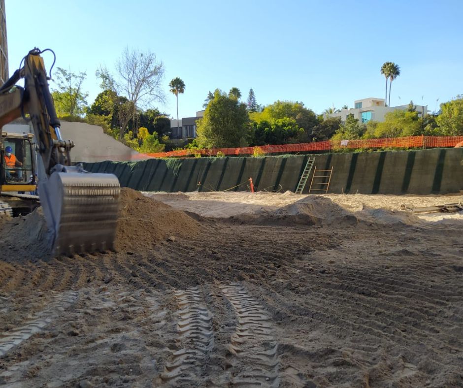 Geomantas en construcción de Guadalajara_Maccaferri