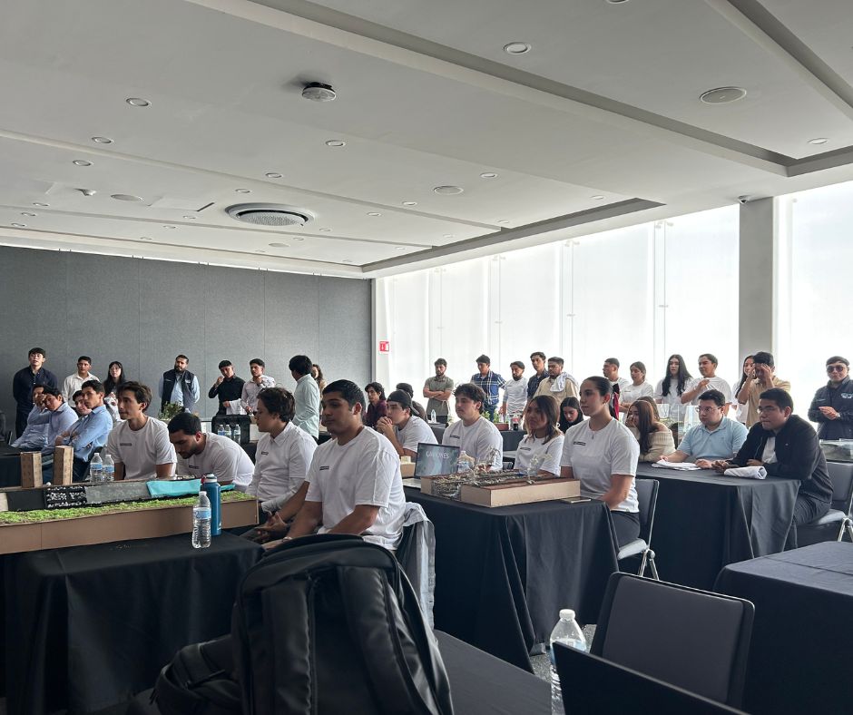 Estudiantes de ingeniería civil construyeron maquetas de gaviones en Anáhuac Querétaro_2
