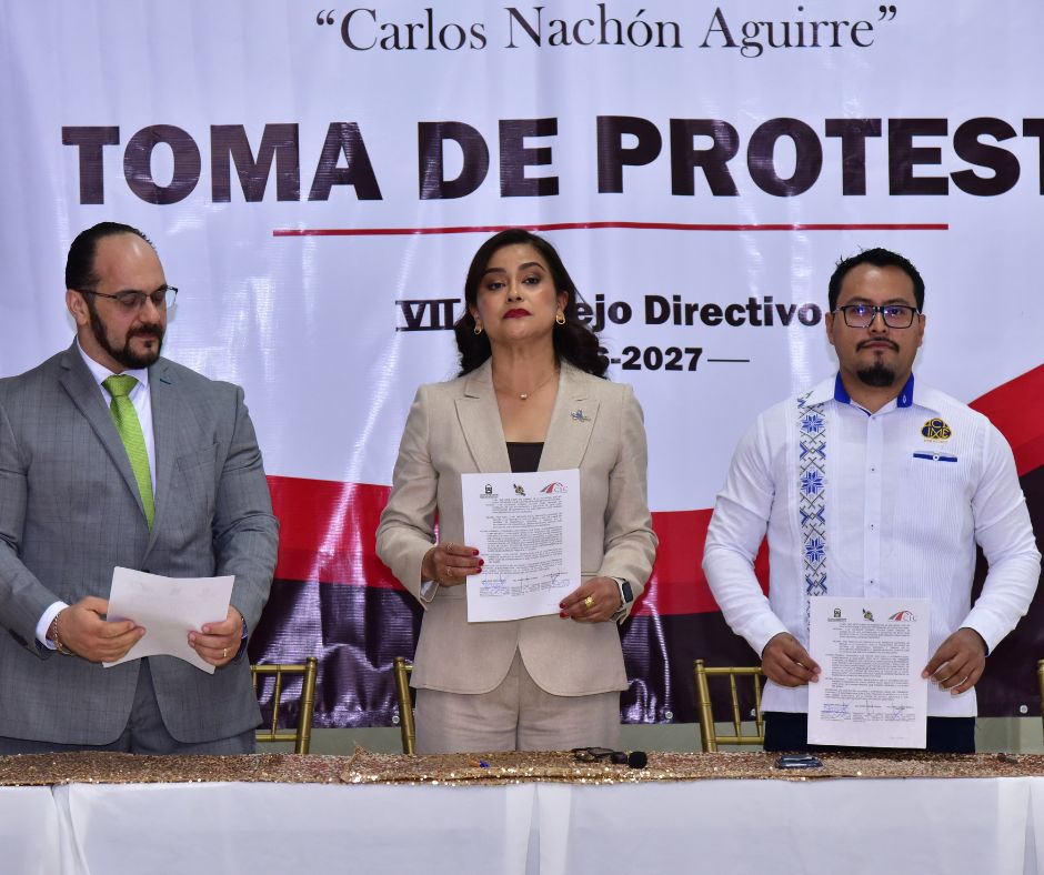 Toma de protesta en colegio de ingenieros civiles de Xalapa Veracruz