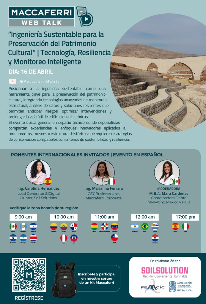 Ingeniería sustentable para conservar monumentos históricos